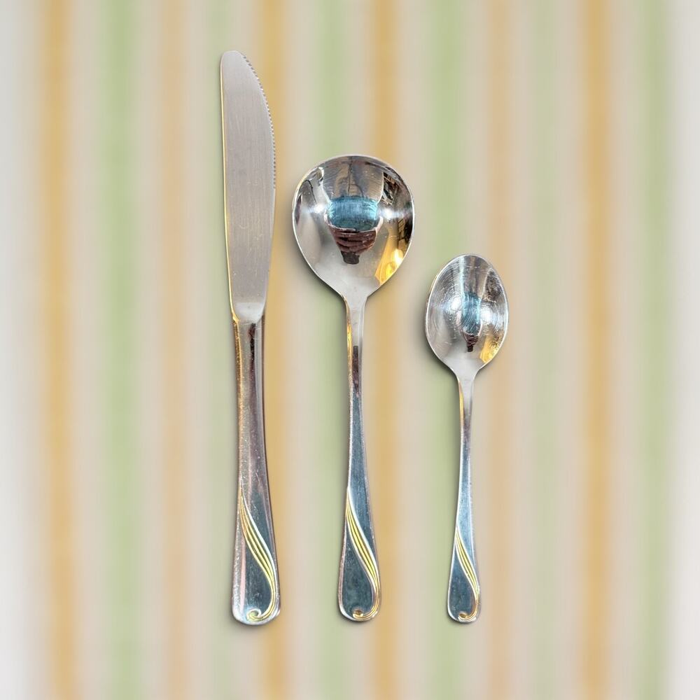 Solingen Kuppels Besteck Stainless Steel VTG Set Knife Teaspoon Serving Spoon